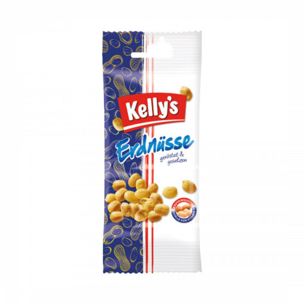 Kelly's Erdnüsse, geröstet/gesalzen, zum Aufhängen geeignet, 40 Gramm